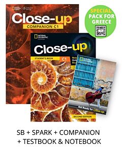 CLOSE-UP C1 SPECIAL PACK FOR GREECE (SB + SPARK + COMPANION & TESTBOOK & NOTEBOOK) 2ND ED