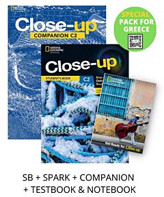 CLOSE-UP C2 SPECIAL PACK FOR GREECE (SB + SPARK + COMPANION & TESTBOOK & NOTEBOOK) 2ND ED