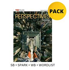 PERSPECTIVES ADVANCED PACK (SB + SPARK + WB + WORDLIST) BRIT. ED