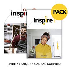 INSPIRE 1 & 2 PACK (LIVRE + LEXIQUE + CADEAU SURPRISE)