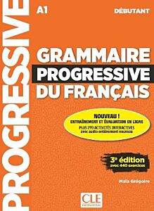 GRAMMAIRE PROGRESSIVE FRANCAIS DEBUTANT (+ APPLI) 3RD ED