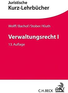 VERWALTUNGSRECHT I: EIN STUDIENBUCH