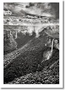 SEBASTIÆO SALGADO. AMAZΟNIA. POSTER 'WATERFALLS'