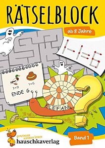 RÄTSELBLOCK AB 8 JAHRE - BAND 1, BD.1