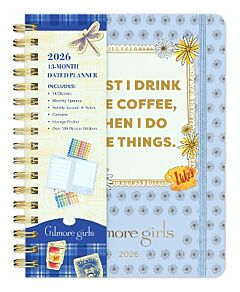 2026 GILMORE GIRLS 13-MONTH WEEKLY PLANNER SPIRAL