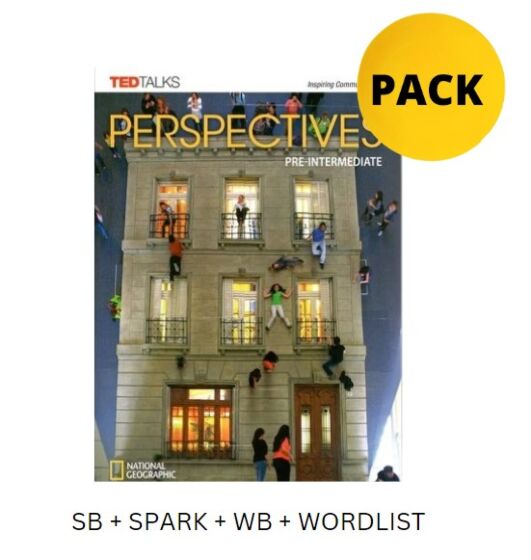 PERSPECTIVES PRE-INTERMEDIATE PACK (SB + SPARK + WB + WORDLIST) BRIT. ED