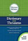 MERRIAM - WEBSTER'S DICTIONARY & THESAURUS PB