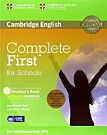 COMPLETE FIRST FOR SCHOOLS SB PACK (+ WB + CD + CD-ROM)