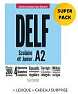 DELF SCOLAIRE ET JUNIOR A2 SUPER PACK (NOUVEAU FORMAT + (ECRIT ET ORAL) POUR LA GRECE + DVD-ROM + CADEAU SURPRISE)