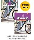 ADOMANIA 4 SUPER PACK (LIVRE + CAHIER + LEXIQUE + CADEAU SURPRISE)