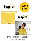 INSPIRE 1 SUPER PACK (LIVRE + CAHIER + LEXIQUE + CADEAU SURPRISE)