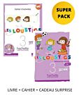 LES LOUSTICS 3 SUPER PACK (LIVRE + CAHIER + CADEAU SURPRISE)