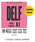 DELF SCOLAIRE & JUNIOR A1 SUPER PACK (+ LEXIQUE + CADEAU SURPRISE) NOUVEAU FORMAT