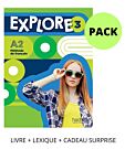 EXPLORE 3 PACK (LIVRE + LEXIQUE + CADEAU SURPRISE)