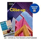 NEW CLOSE-UP A2 PACK FOR GREECE (SB + SPARK & TESTBOOK & NOTEBOOK)