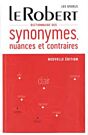 DICTIONNAIRE DE SYNONYMES, NUANCES ET CONTRAIRES N/E